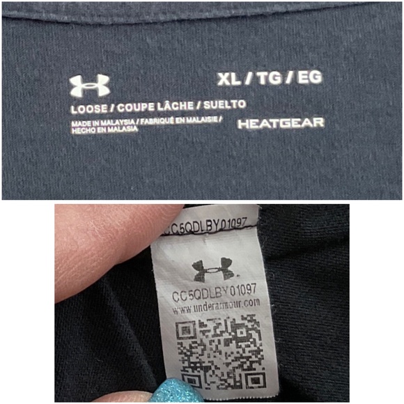 Under Armour Men’s Black Freedom Flag Tee (Size XL) - Picture 8 of 10